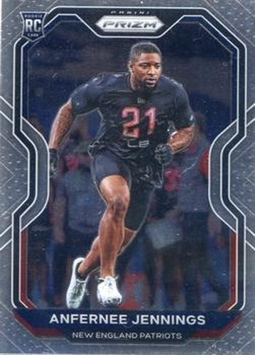 #371 Anfernee Jennings - New England Patriots - 2020 Panini Prizm Football