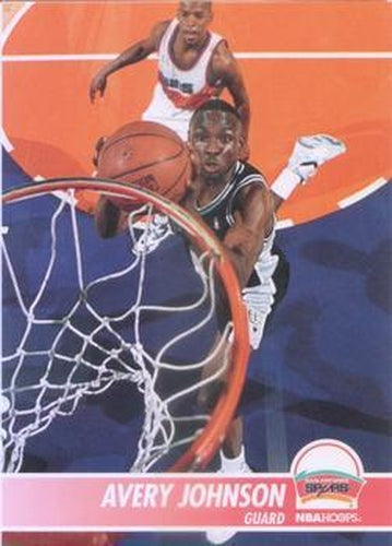 #371 Avery Johnson - San Antonio Spurs - 1994-95 Hoops Basketball
