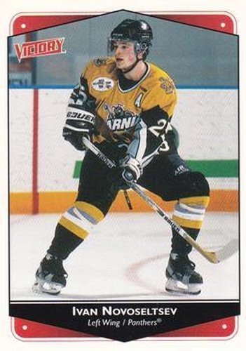 #371 Ivan Novoseltsev - Sarnia Sting - 1999-00 Upper Deck Victory Hockey