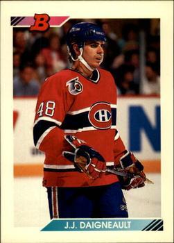 #371 J.J. Daigneault - Montreal Canadiens - 1992-93 Bowman Hockey