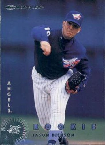 #371 Jason Dickson - Anaheim Angels - 1997 Donruss Baseball