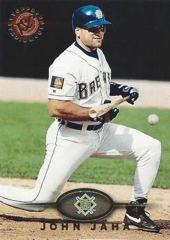 #371 John Jaha - Milwaukee Brewers - 1995 Stadium Club Baseball