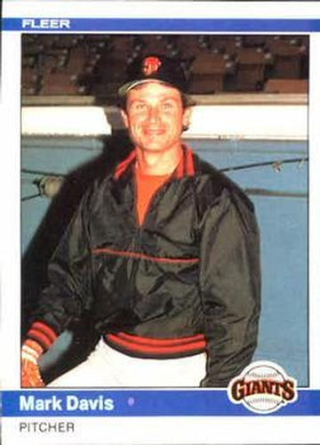 #371 Mark Davis - San Francisco Giants - 1984 Fleer Baseball