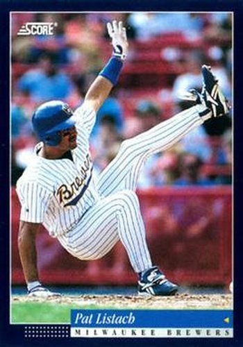 #371 Pat Listach - Milwaukee Brewers -1994 Score Baseball