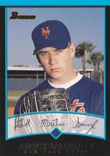 #371 Patrick Strange - New York Mets - 2001 Bowman Baseball