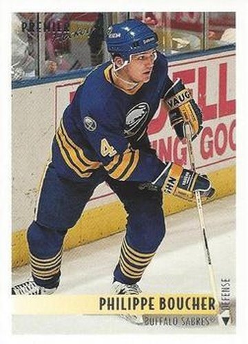#371 Philippe Boucher - Buffalo Sabres - 1994-95 Topps Premier Hockey