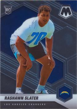#371 Rashawn Slater - Los Angeles Chargers - 2021 Panini Mosaic Football