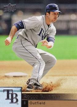 #371 Rocco Baldelli - Tampa Bay Rays - 2009 Upper Deck Baseball