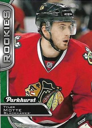 #371 Tyler Motte - Chicago Blackhawks - 2016-17 Parkhurst Hockey