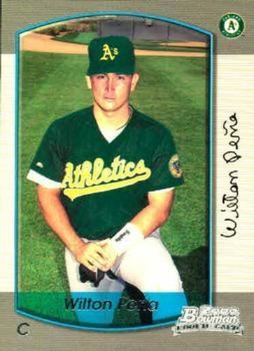 #371 Wilton Pena - Oakland Athletics - 2000 Bowman Baseball