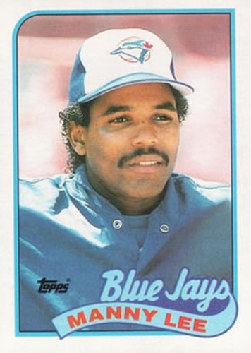 #371 Manny Lee - Toronto Blue Jays - 1989 Topps Baseball