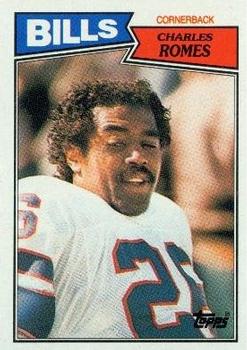 #371 Charles Romes - Buffalo Bills - 1987 Topps Football