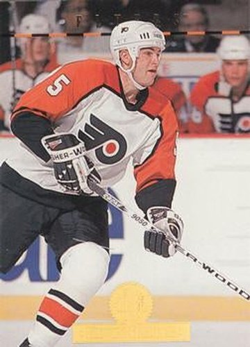 #371 Kevin Haller - Philadelphia Flyers - 1994-95 Leaf Hockey
