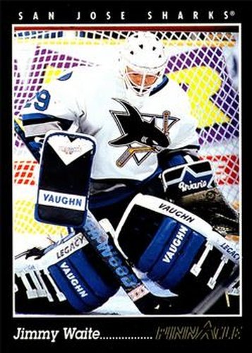 #371 Jimmy Waite - San Jose Sharks - 1993-94 Pinnacle Hockey