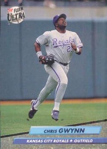#371 Chris Gwynn - Kansas City Royals - 1992 Ultra Baseball