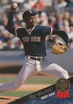 #371 Jose Melendez - Boston Red Sox - 1993 Leaf Baseball