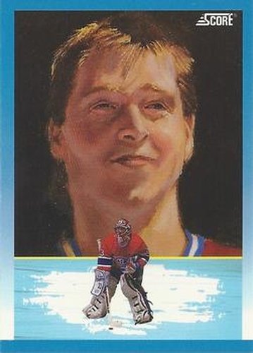 #372 Patrick Roy - Montreal Canadiens - 1991-92 Score Canadian Hockey