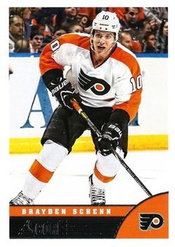 #372 Brayden Schenn - Philadelphia Flyers - 2013-14 Score Hockey