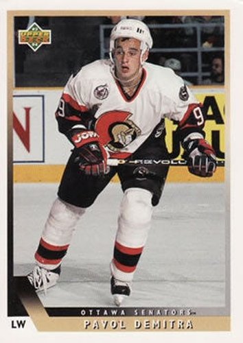 #372 Pavol Demitra - Ottawa Senators - 1993-94 Upper Deck Hockey