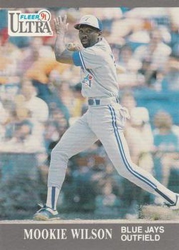 #372 Mookie Wilson - Toronto Blue Jays - 1991 Ultra Baseball