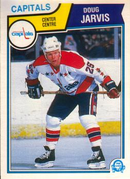 #372 Doug Jarvis - Washington Capitals - 1983-84 O-Pee-Chee Hockey