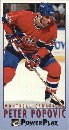 #372 Peter Popovic - Montreal Canadiens - 1993-94 Fleer PowerPlay Hockey