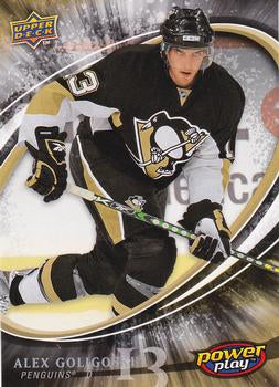 #372 Alex Goligoski - Pittsburgh Penguins - 2008-09 Upper Deck Power Play Box Set Hockey