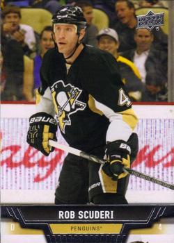 #372 Rob Scuderi - Pittsburgh Penguins - 2013-14 Upper Deck Hockey