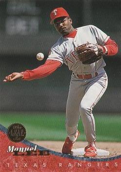 #372 Manuel Lee - Texas Rangers - 1994 Leaf Baseball