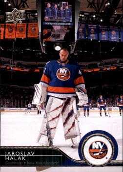 #372 Jaroslav Halak - New York Islanders - 2014-15 Upper Deck Hockey