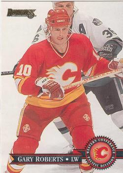 #372 Gary Roberts - Calgary Flames - 1995-96 Donruss Hockey