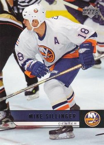 #372 Mike Sillinger - New York Islanders - 2006-07 Upper Deck Hockey