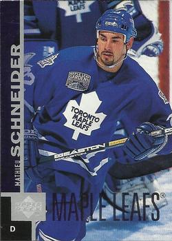 #372 Mathieu Schneider - Toronto Maple Leafs - 1997-98 Upper Deck Hockey
