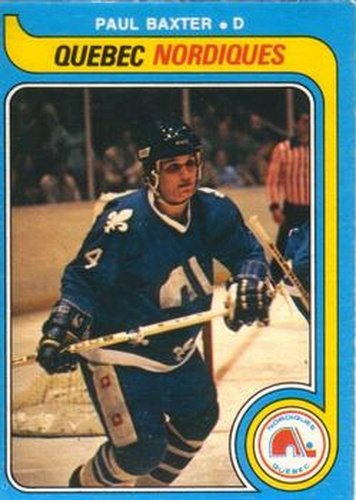 #372 Paul Baxter - Quebec Nordiques - 1979-80 O-Pee-Chee Hockey
