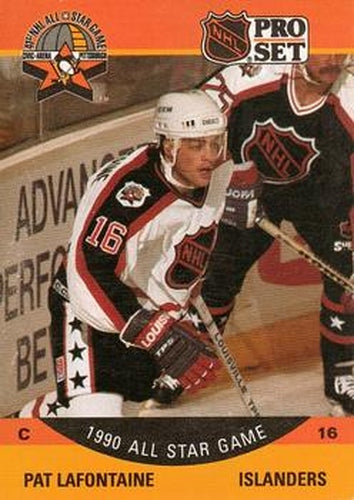 #372 Pat LaFontaine - New York Islanders - 1990-91 Pro Set Hockey