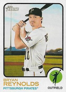 #372 Bryan Reynolds - Pittsburgh Pirates - 2022 Topps Heritage Baseball