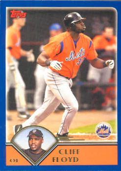 #372 Cliff Floyd - New York Mets - 2003 Topps Baseball