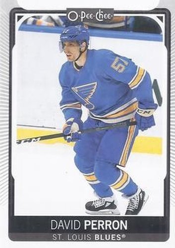 #372 David Perron - St. Louis Blues - 2021-22 O-Pee-Chee Hockey