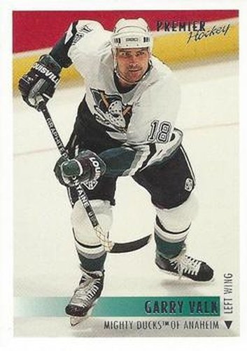 #372 Garry Valk - Anaheim Mighty Ducks - 1994-95 Topps Premier Hockey