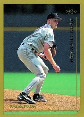 #372 John Thomson - Colorado Rockies - 1999 Topps Baseball