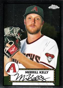 #372 Merrill Kelly - Arizona Diamondbacks - 2021 Topps Chrome Platinum Anniversary Baseball