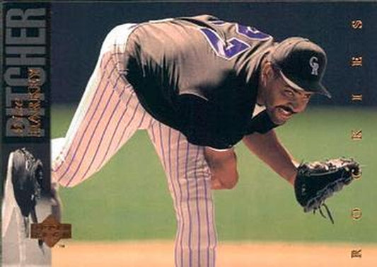 #372 Mike Harkey - Colorado Rockies - 1994 Upper Deck Baseball
