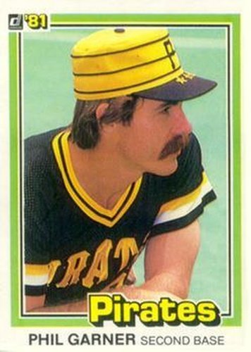 #372 Phil Garner - Pittsburgh Pirates - 1981 Donruss Baseball