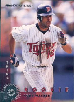 #372 Todd Walker - Minnesota Twins - 1997 Donruss Baseball