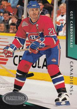#372 Guy Carbonneau - Montreal Canadiens - 1993-94 Parkhurst Hockey