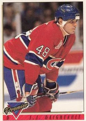 #372 J.J. Daigneault - Montreal Canadiens - 1993-94 Topps Premier Hockey