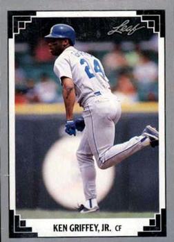 #372 Ken Griffey Jr. - Seattle Mariners - 1991 Leaf Baseball