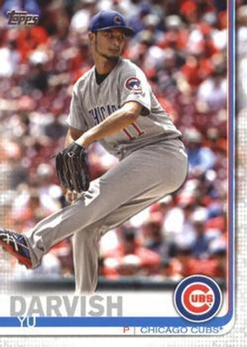 #372a Yu Darvish - Chicago Cubs - 2019 Topps Baseball