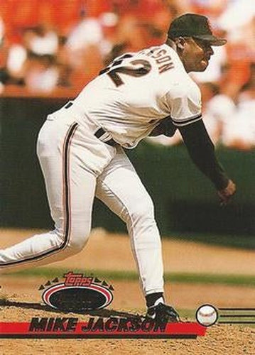 #373 Mike Jackson - San Francisco Giants - 1993 Stadium Club Baseball