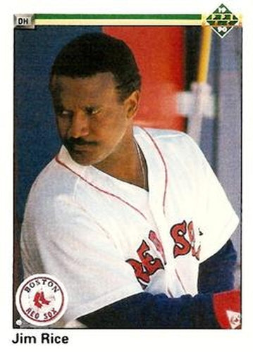 #373 Jim Rice - Boston Red Sox - 1990 Upper Deck Baseball